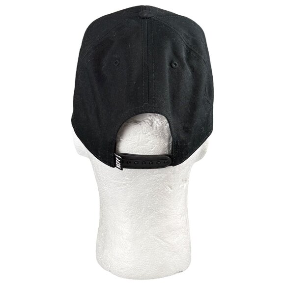 Neff Black Adjustable Snapback Hat With Orange & Purple Logo Patch - Picture 3 of 7